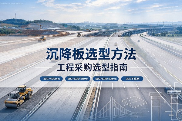 单县沉降板选择方法