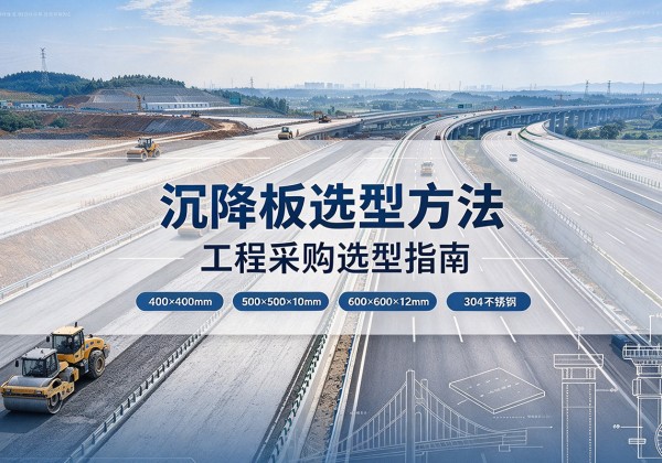 单县沉降板选择方法